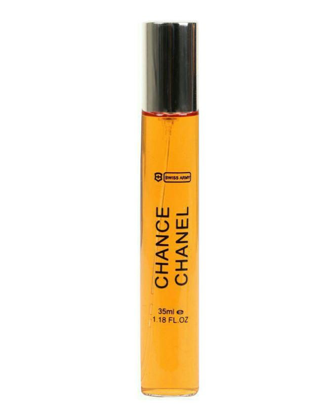 عطر جیبی ادوپرفیوم زنانه چنل چنس سوئیس ارمی chanel chance swiss army 35 ml