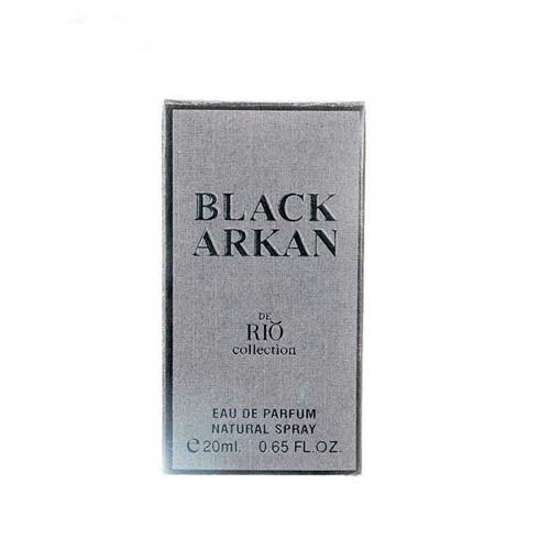 عطر جیبی مردانه ریو کالکشن مدل بلک ارکان