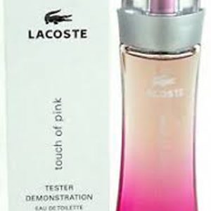 تستر عطرادکلن ادوتویلت زنانه لاگوست تاچ اف پینک