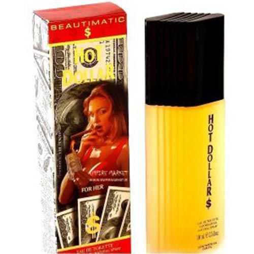عطر ادوتویلت زنانه هات دلار حجم 100 میلی لیتر