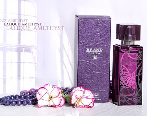 عطر ادوپرفیوم زنانه برند کالکشن مدل لالیک امتیست حجم 25 میل