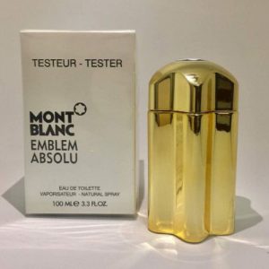 تستر عطر ادکلن مردانه مونت بلک امبلم ابسولو Tester Mont Blanc Emblem Absolu حجم 100 میل