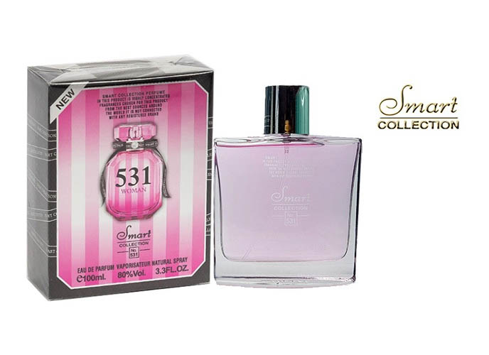 عطر ادکلن ادوپرفیوم زنانه اسمارت کالشن مدل ویکتوریا سکرت بامب شل-smart collection no531