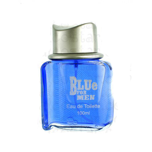ادوتویلت مردانه طرح بلوفورمن-Blue for men حجم 100 میلی لیتر