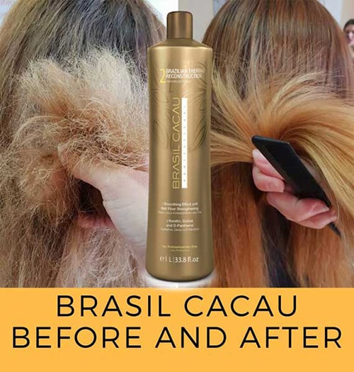 پک کراتین مو کادیو برزیل کاکائو Cadiveu Brasil Cacau Keratin Kit حجم 1000 میل