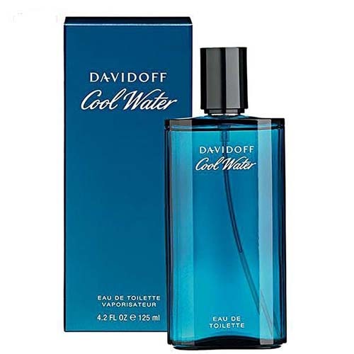 عطر ادکلن ادوتویلت مردانه دیویدوف کول واتر حجم 125 میل