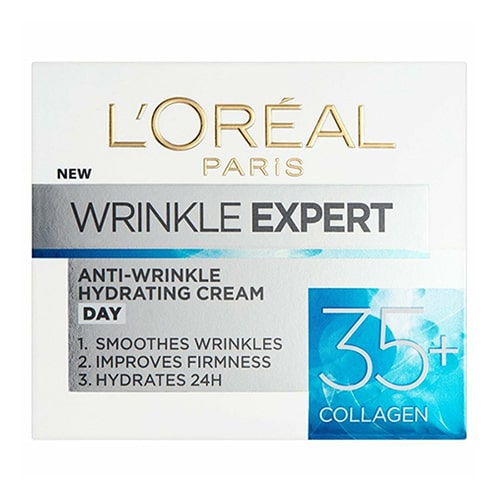 کرم روز ضد چروک و آبرسان لورال مدل wrinkle expert بالای 35 سال حجم 50 میل