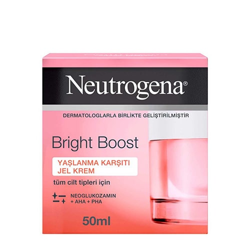 کرم ژل ضد لک نوتروژینا مدل Bright Boost حجم 50 میل