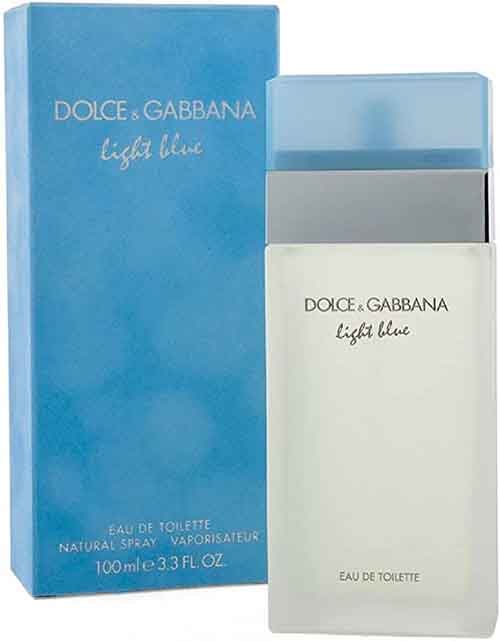 عطر ادکلن زنانه دلچه گابانا لایت بلو حجم 100 میل