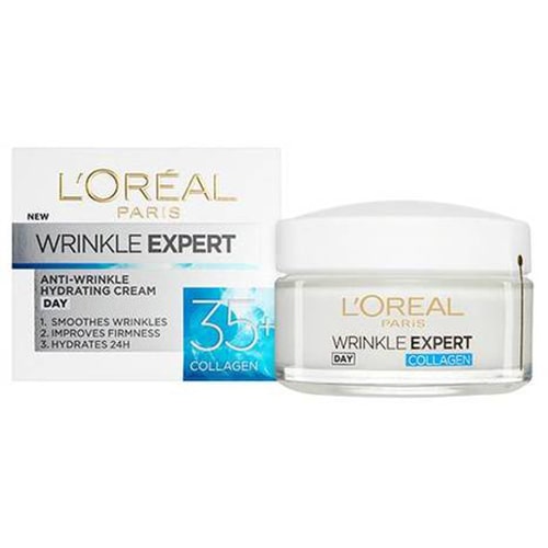کرم روز ضد چروک و آبرسان لورال مدل wrinkle expert بالای 35 سال حجم 50 میل