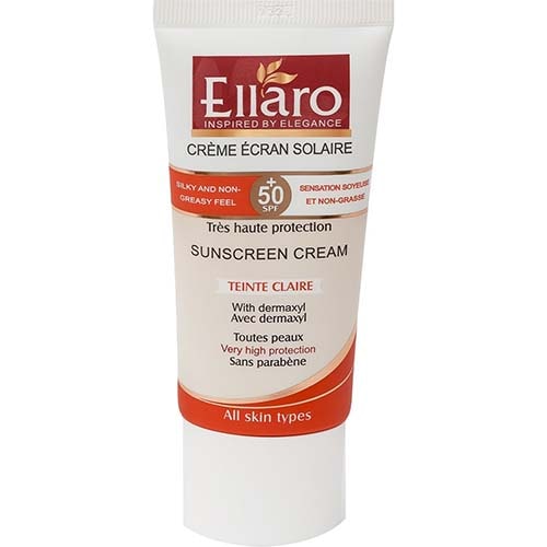 کرم ضد آفتاب الارو spf50 مناسب انواع پوست حجم 50 میل