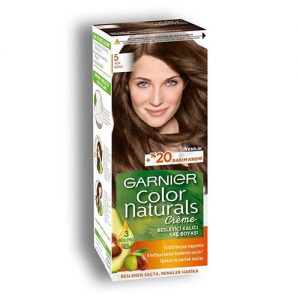 کیت رنگ موی گارنیر شماره 5 قهوه ای روشن مدل Color Naturals حجم 40 میل