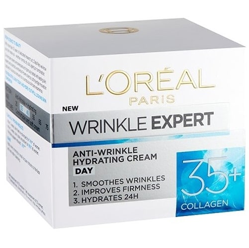کرم روز ضد چروک و آبرسان لورال مدل wrinkle expert بالای 35 سال حجم 50 میل
