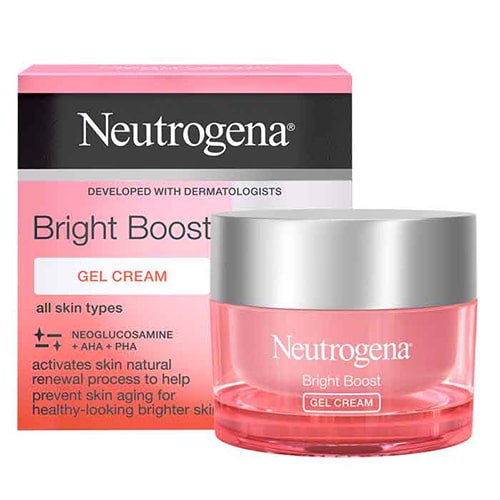 کرم ژل ضد لک نوتروژینا مدل Bright Boost حجم 50 میل
