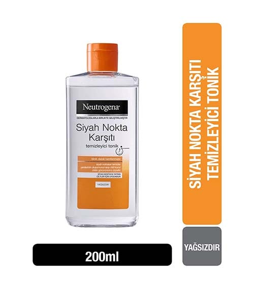 تونر پاک کننده نوتروژینا مدل Siyah Nokta Karsiti حجم 200 میل