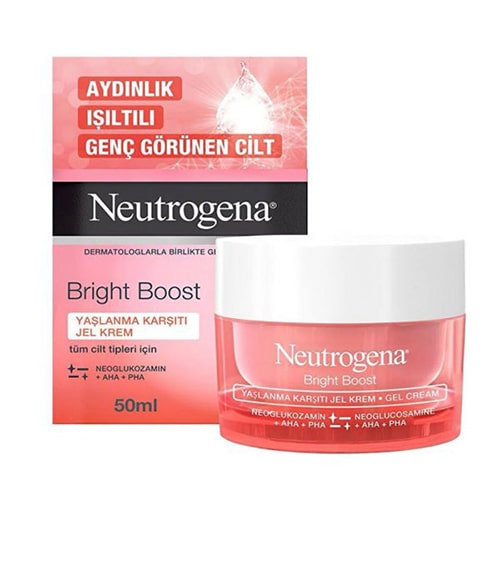 کرم ژل ضد لک نوتروژینا مدل Bright Boost حجم 50 میل