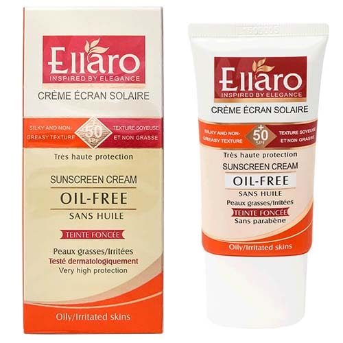 کرم ضد آفتاب الارو spf50 مناسب انواع پوست حجم 50 میل