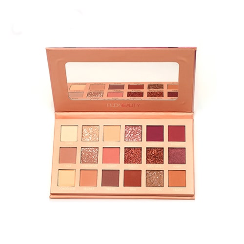 پالت سایه 18 رنگ نود هدا بیوتی huda beauty