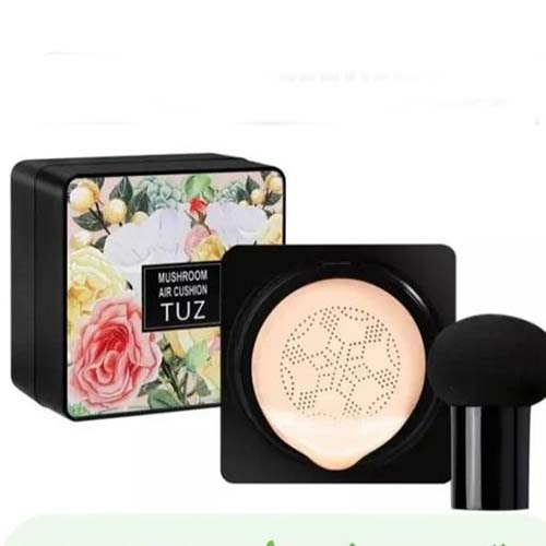 کوشن و پنکک مایع توز طرح گل tuz