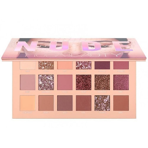 پالت سایه 18 رنگ نود هدا بیوتی huda beauty