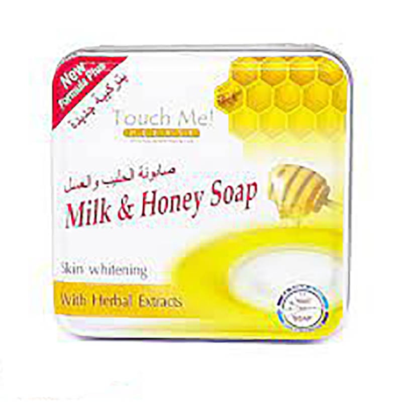 صابون ضد جوش شیر و عسل تاچ می touch me حجم 100 گرمی