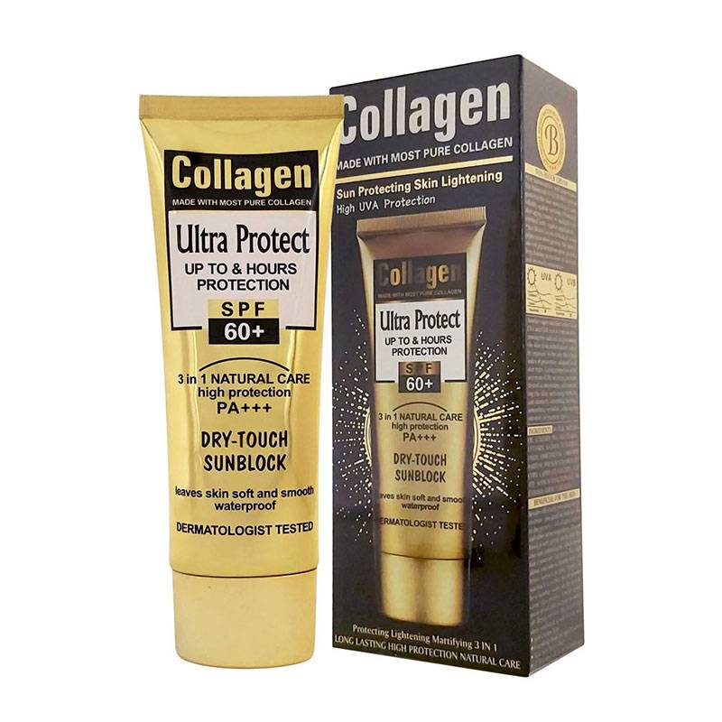 کرم ضد افتاب کلاژن وکالی spf60