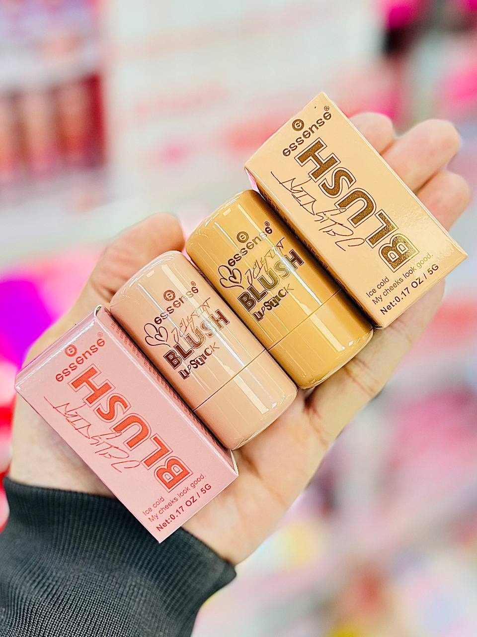 تینت لب ژلهای قهوهای اسنس مدل BLUSH: زیبایی طبیعی و دوام بینظیر