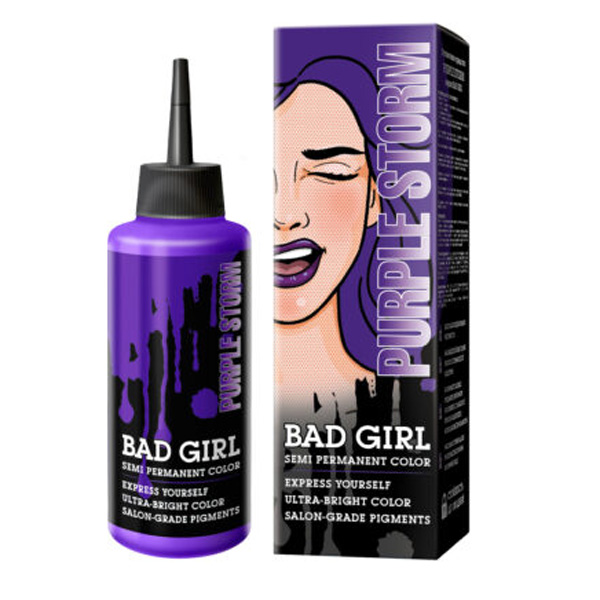 شامپو رنگ موقت BAD GIRL بنفش – بدون آمونیاک