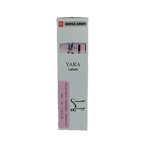عطر جیبی زنانه یارا 35 میلی لیتر - رایحه شیرین و معتدل