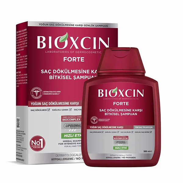 BIOXIN FORTE شامپو بدون پارابن برای موهای آسیبدیده