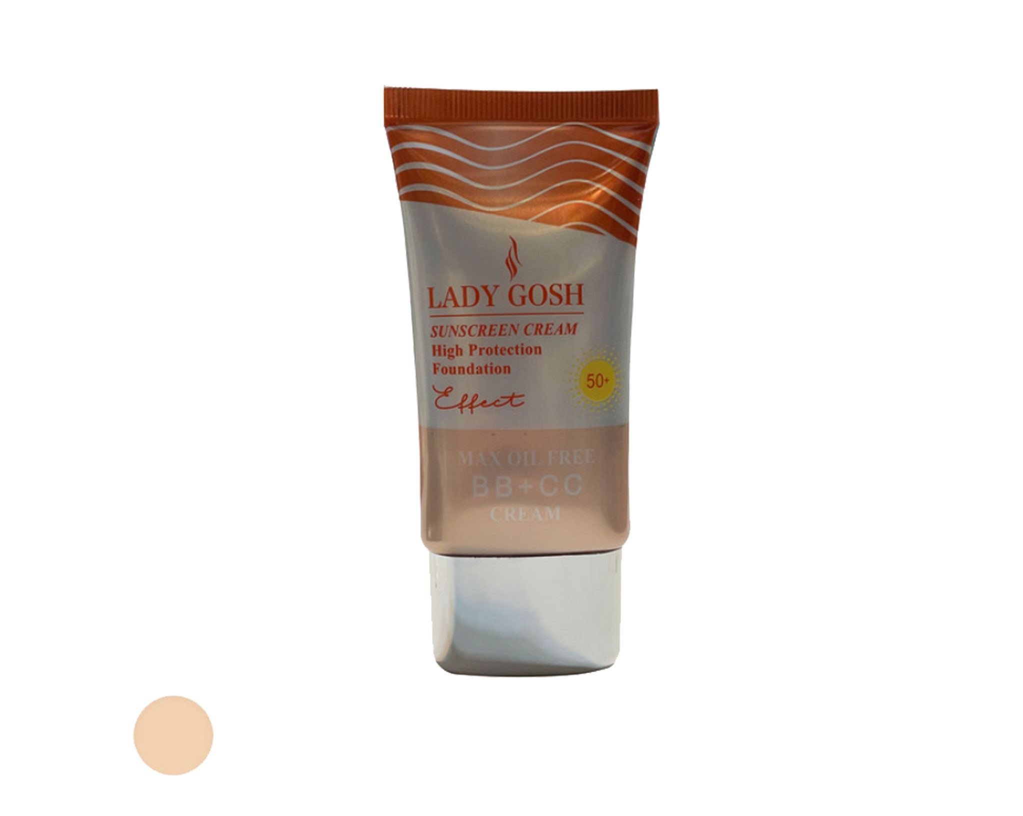 کرم ضدافتاب و بی بی کرم رنگی لیدی گاش spf50