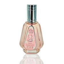 بطری عطر یارا صورتی از برند ارض الزعفران