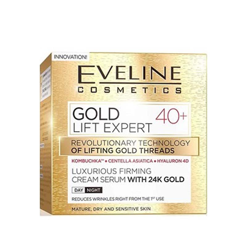 کرم لیفتینگ و ضدچروک طلای اولاین بالای 40 سال Eveline Gold Lift