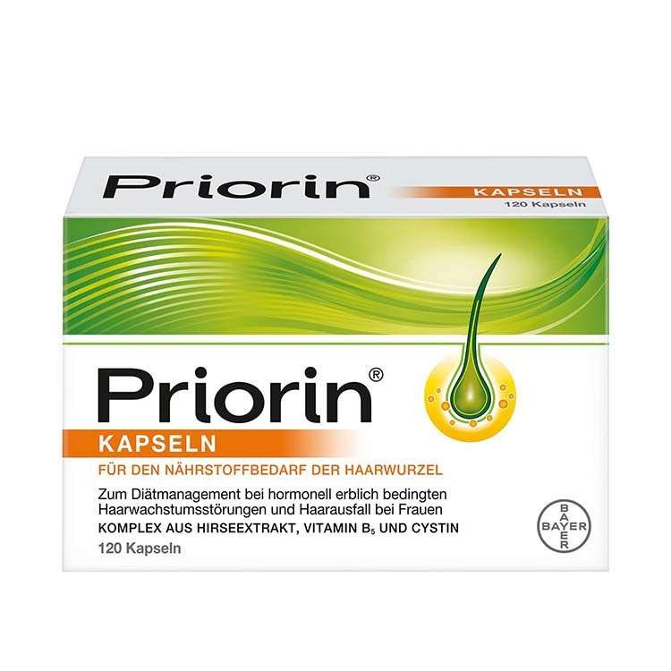 کپسول و قرص تقویت و ضد ریزش موی پریورین PRIORIN