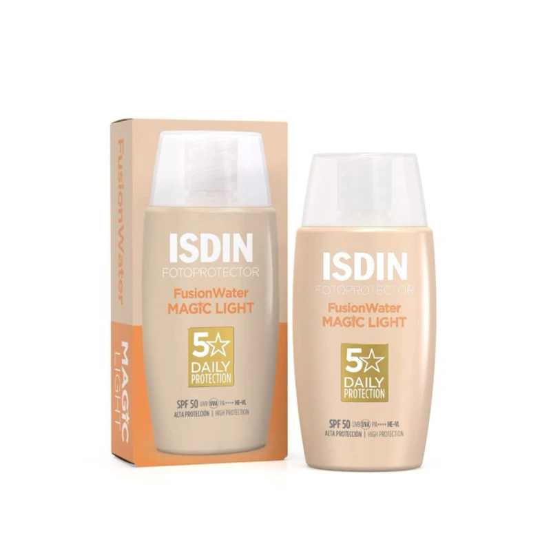 کرم ضدآفتاب رنگی ایزدین لایت مناسب انواع پوست spf50