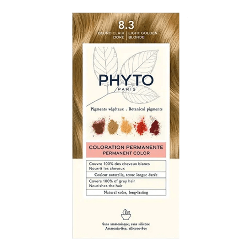 PHYTOCOLOR 8.3 Light Golden Blonde رنگ موی بدون آمونیاک