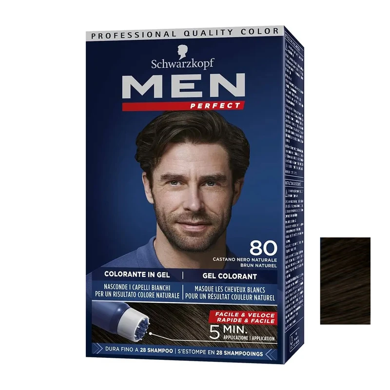 کیت رنگ مو مردانه Men Perfect 80