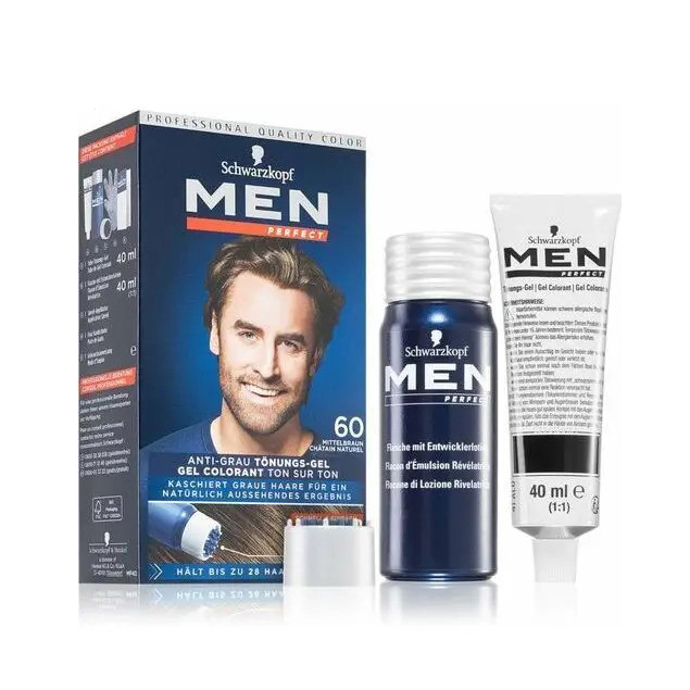 کیت رنگ مو Men Perfect 60